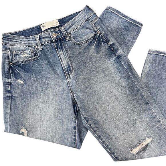 RSQ Vintage Mom jeans high rise distressed Size 5/27 - Picture 9 of 13
